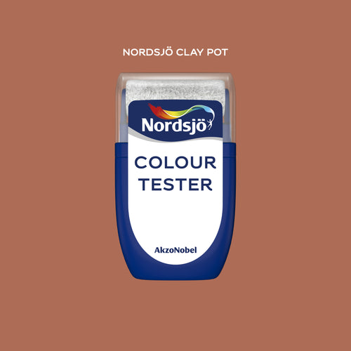 Colour tester i kulören Clay Pot
