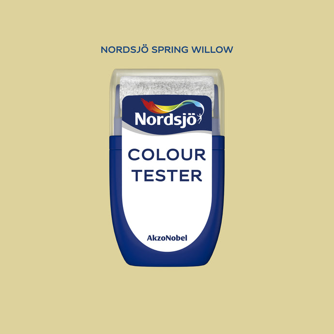 Colour tester i kulören Spring Willow