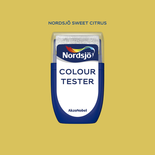 Colour tester i kulören Sweet Citrus