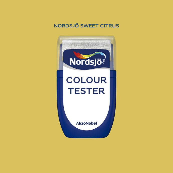 Colour tester i kulören Sweet Citrus