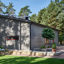 Ladd upp bild till Gallery Viewer, Utomhus färgprov i kulören Nordsjö Grey Cliff