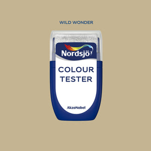 Colour tester i kulör Wild Wonder - Årets kulör 2023